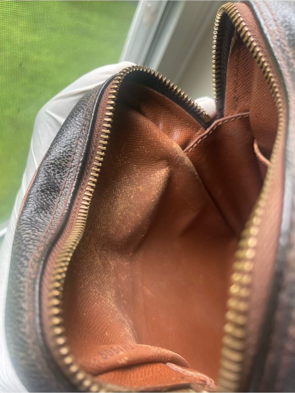 Louis Vuitton Monogram Canvas Messenger Bag in Brown and Tan - Picture 6 of 11